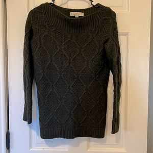 Olive green GAP sweater